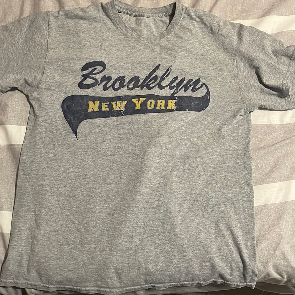 Brooklyn Ny Grey tee